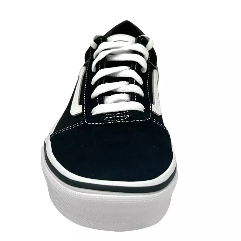 Vans Ward Youth‎ Boy's/Girl's Canvas Casual Sneaker Size 3 Black Low Top Shoes